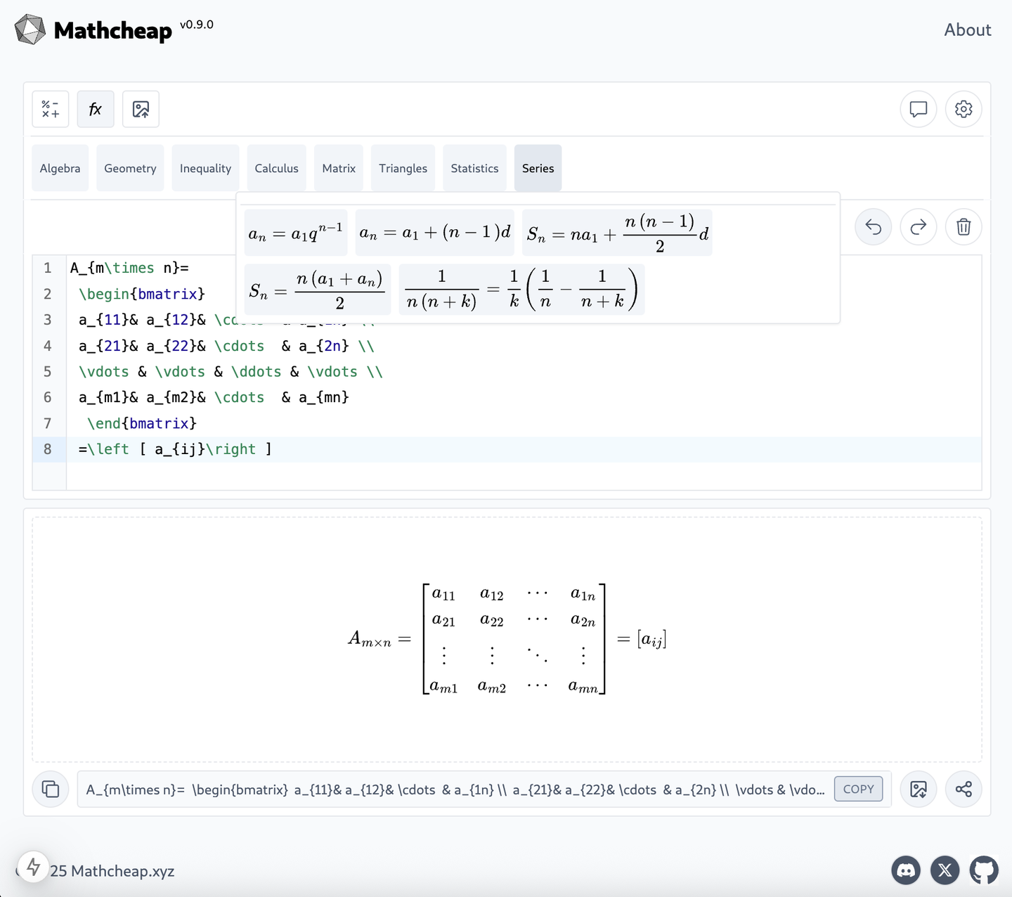 一个免费的 Mathpix Snip 替代方案