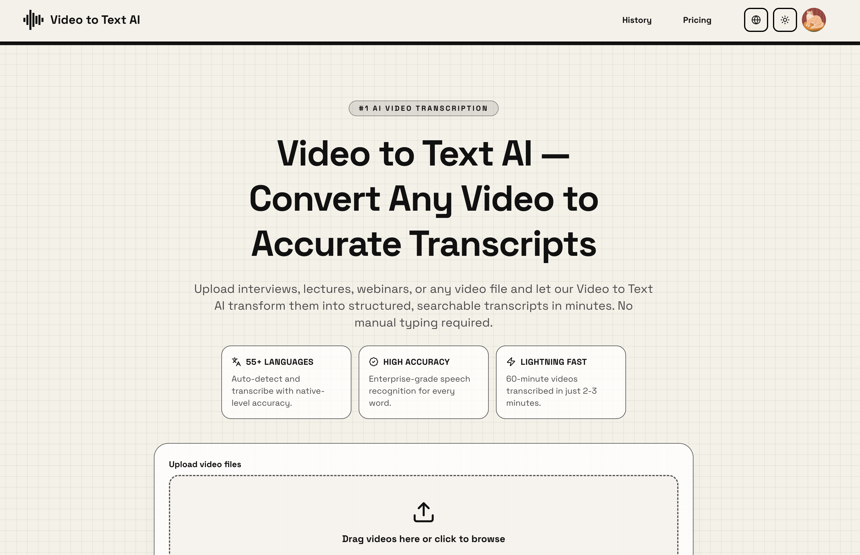 Video to Text AI: 免费的视频转文字工具 