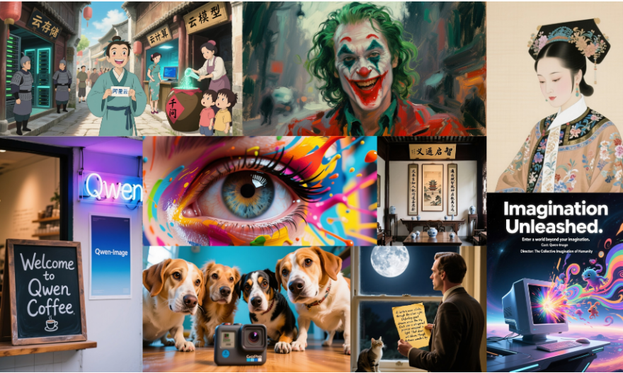 分享一个可以很好控制AI生图中文字的产品——Qwen Image AI