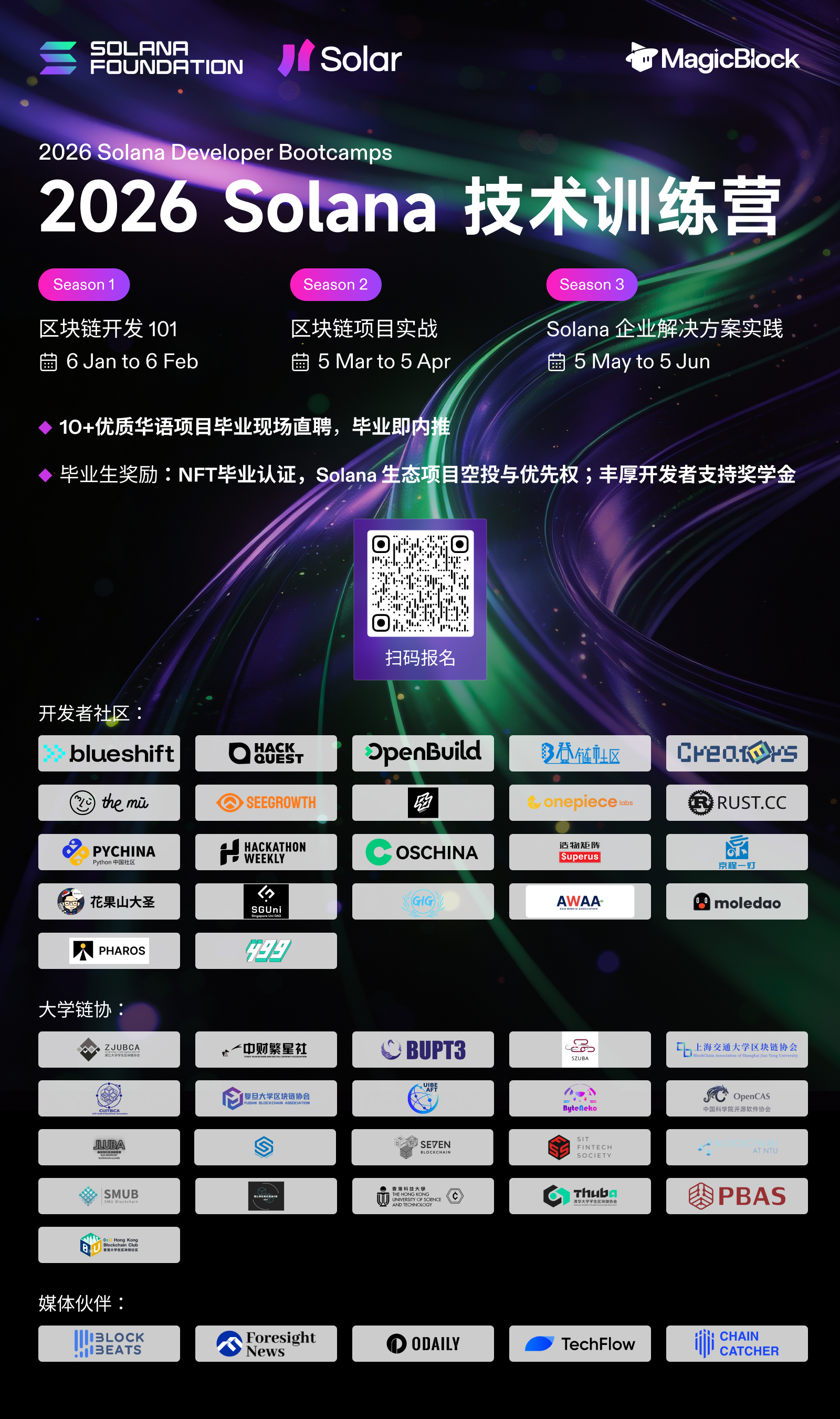(Free)2026 Solana 技术训练营|毕业即内推,6个月从入门到精通
